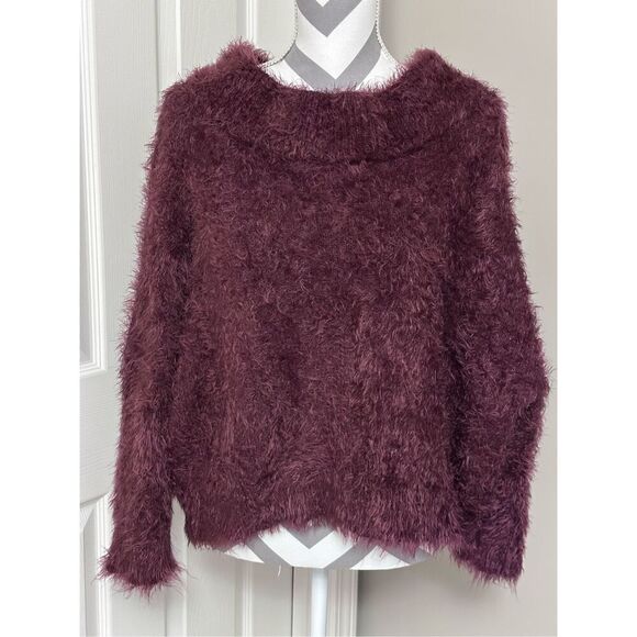 Express eyelash knit sweater - Picture 1 of 9